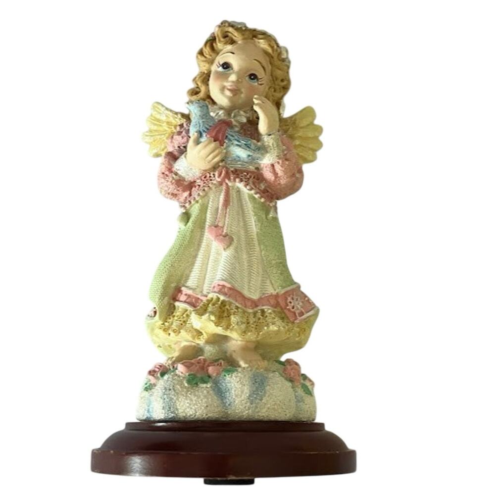 House Of Lloyd Caring Angel Figurine Christmas Around the World Collection 1998